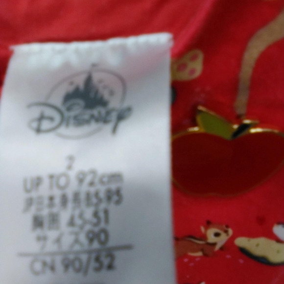 ( SOLD ) Disney Snow White Woven Party Dress For Girls.2018 Release - Pre Owned - Picture 3 of 3